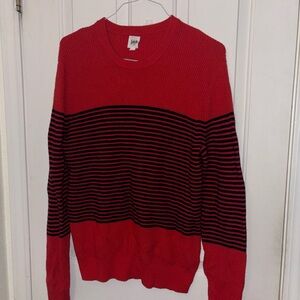 GAP Red and Black Crewneck Sweater Collection